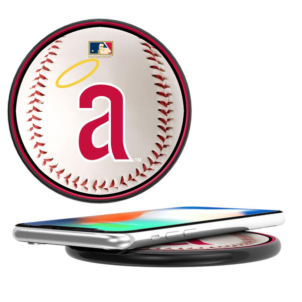 LA Angels 1971 - Cooperstown Collection Baseball 15-Watt Wireless Charger