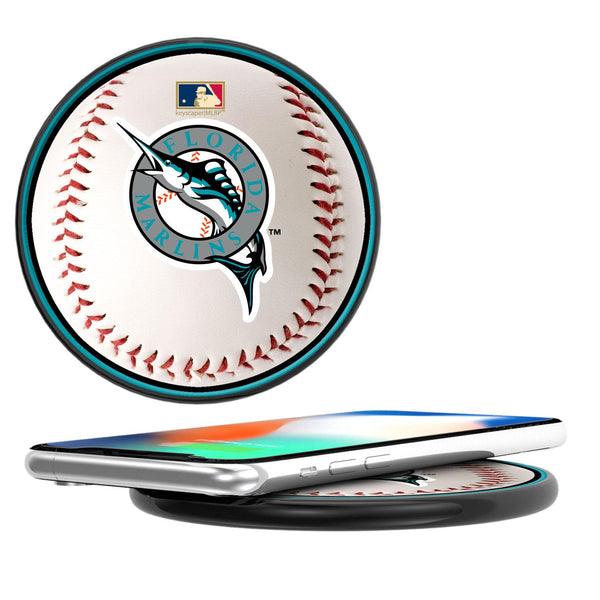 Miami Marlins 1993-2011 - Cooperstown Collection Baseball 15-Watt Wireless Charger