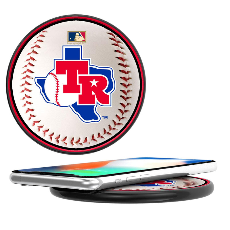 Texas Rangers 1981-1983 - Cooperstown Collection Baseball 15-Watt Wireless Charger