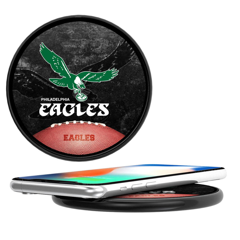 Philadelphia Eagles 1973-1995 Historic Collection Legendary 15-Watt Wireless Charger