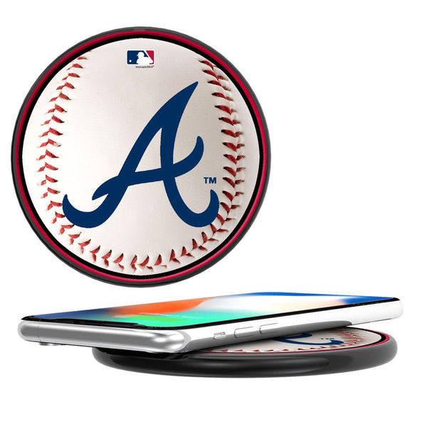 Atlanta Braves Baseball 15-Watt Wireless Charger