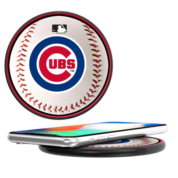 Chicago Cubs Baseball 15-Watt Wireless Charger