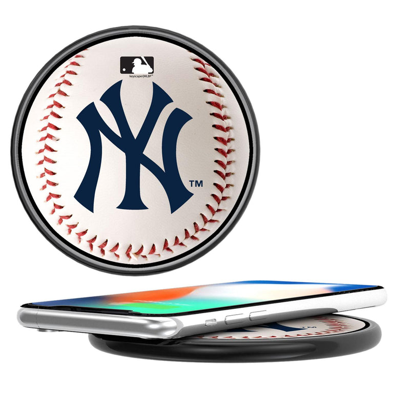 New York Yankees Baseball 15-Watt Wireless Charger