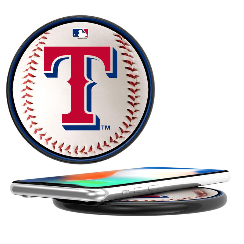 Texas Rangers Baseball 15-Watt Wireless Charger