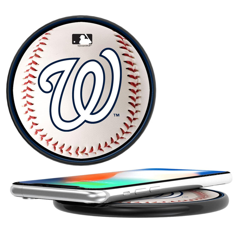 Washington Nationals Baseball 15-Watt Wireless Charger