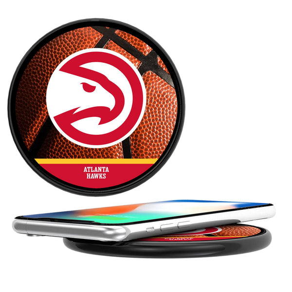 Atlanta Hawks Basketball 15-Watt Wireless Charger