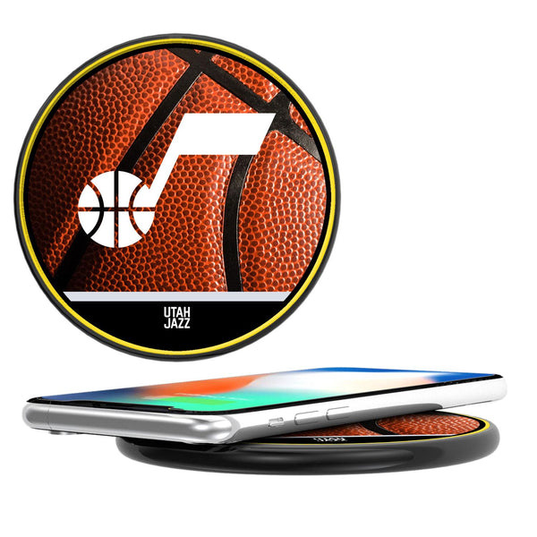 Utah Jazz Basketball 15-Watt Wireless Charger