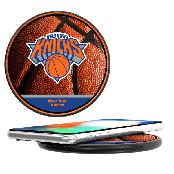 New York Knicks Basketball 15-Watt Wireless Charger