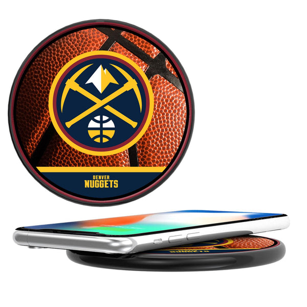Denver Nuggets Basketball 15-Watt Wireless Charger