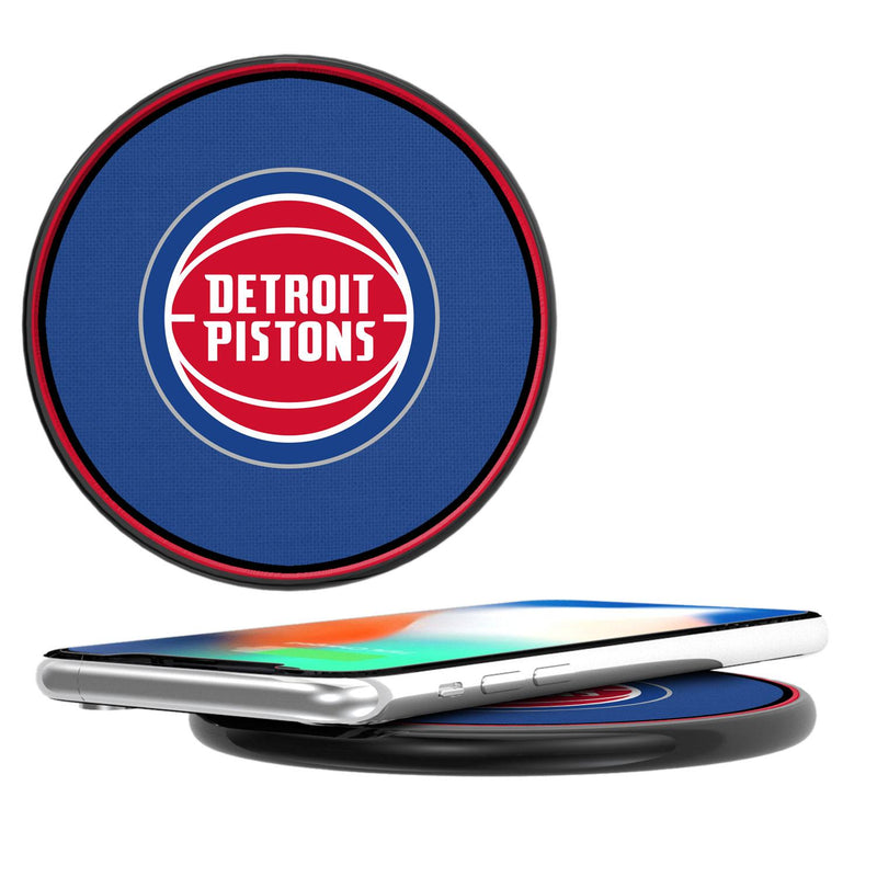 Detroit Pistons Solid 15-Watt Wireless Charger