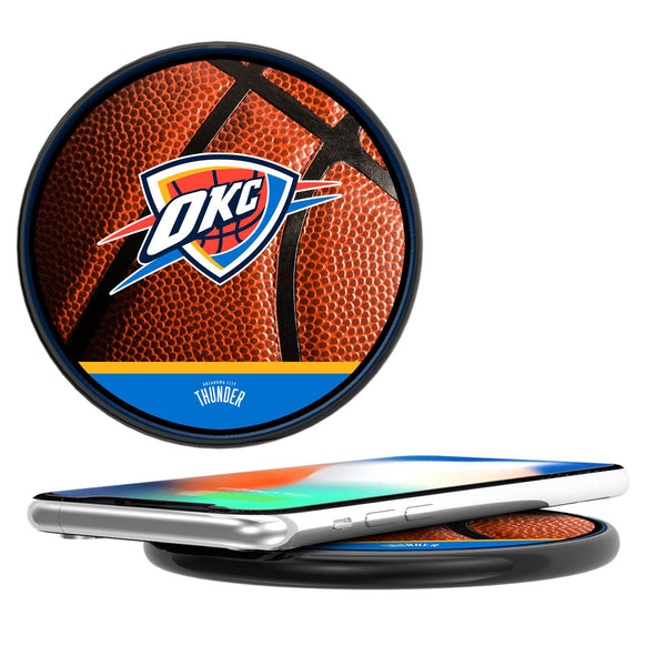 Oklahoma City Thunder Basketball 15-Watt Wireless Charger