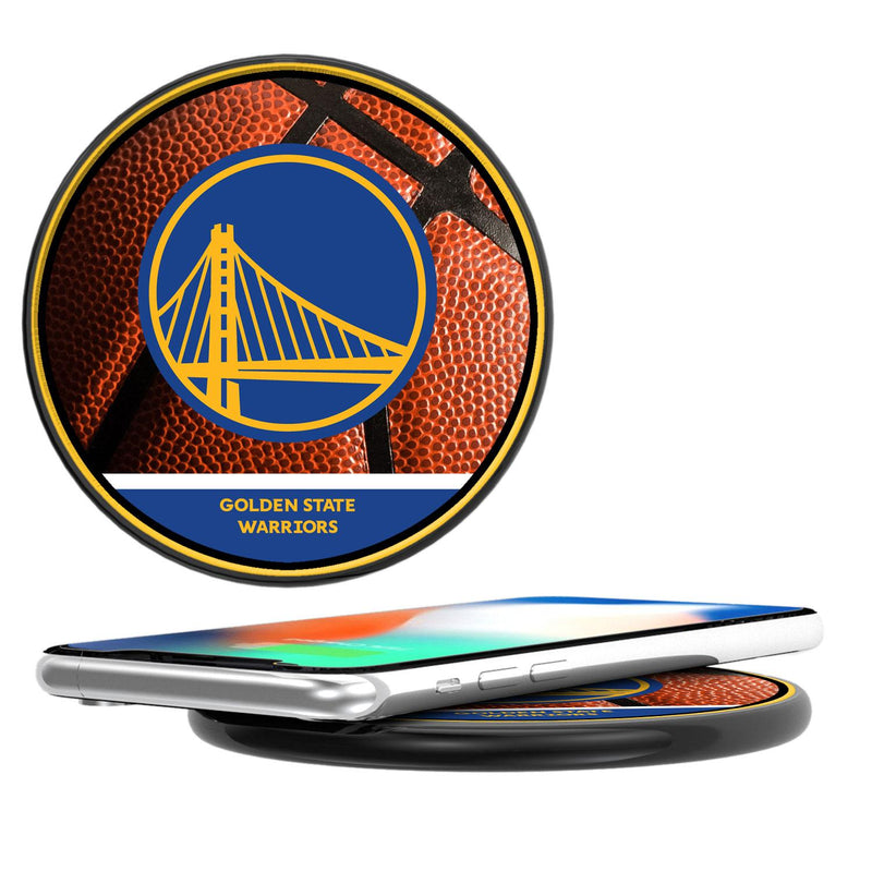 Golden State Warriors Basketball 15-Watt Wireless Charger