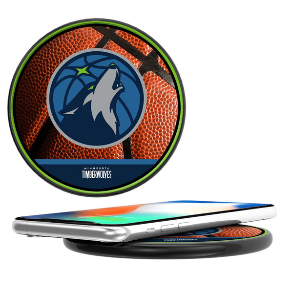 Minnesota Timberwolves Basketball 15-Watt Wireless Charger