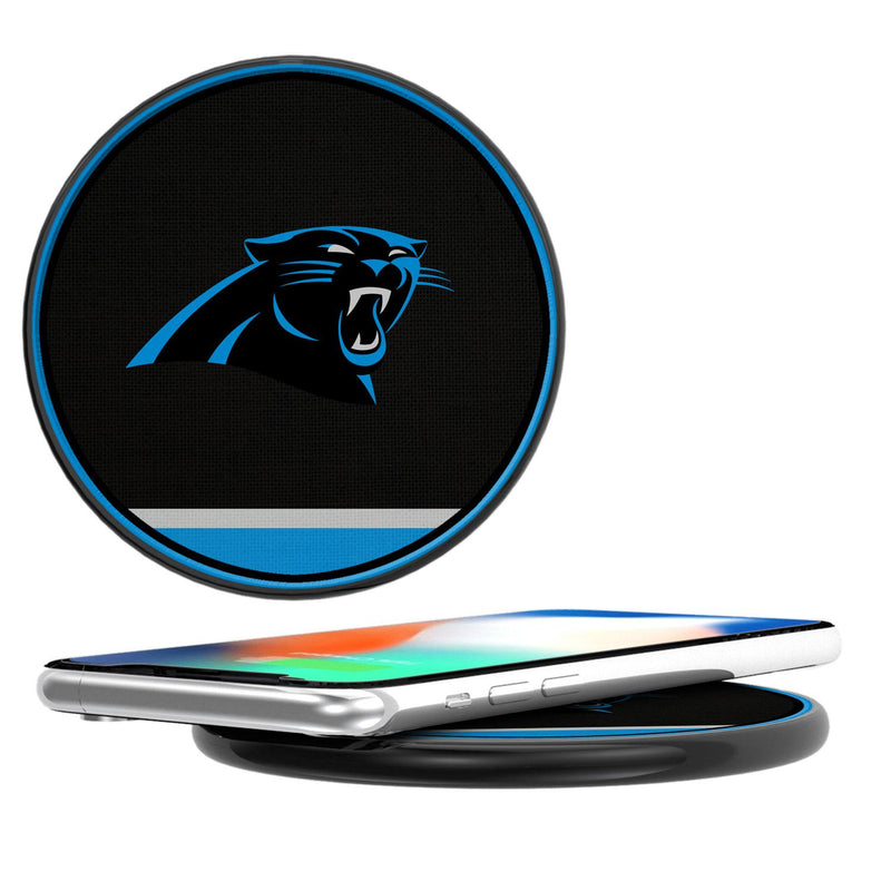 Carolina Panthers Stripe 15-Watt Wireless Charger