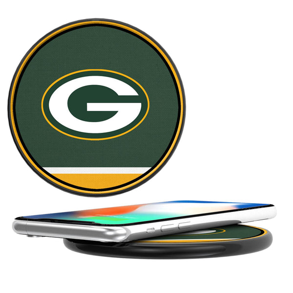 Green Bay Packers Stripe 15-Watt Wireless Charger