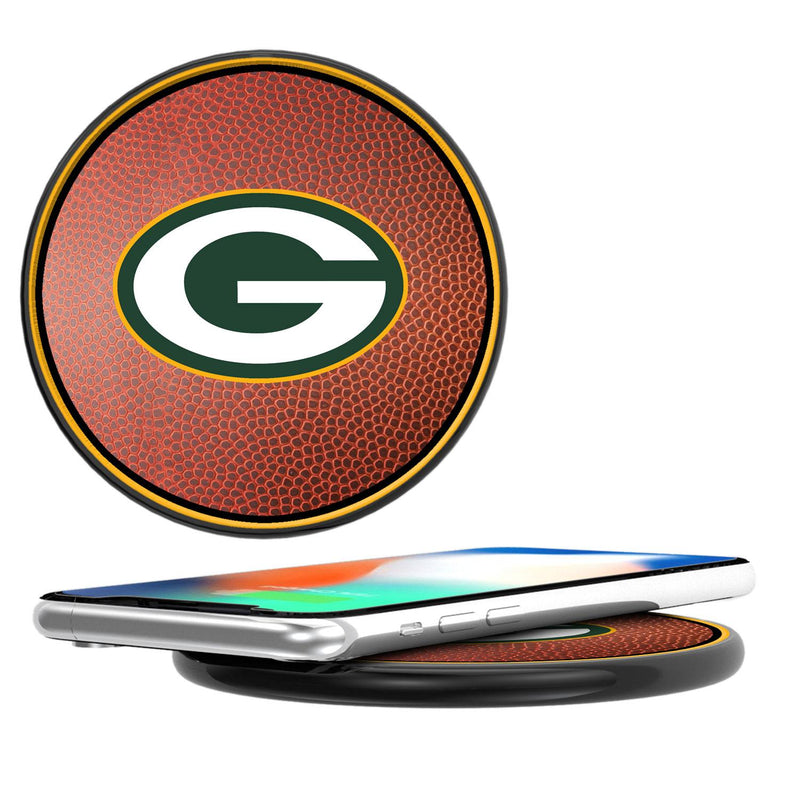 Green Bay Packers Football 15-Watt Wireless Charger