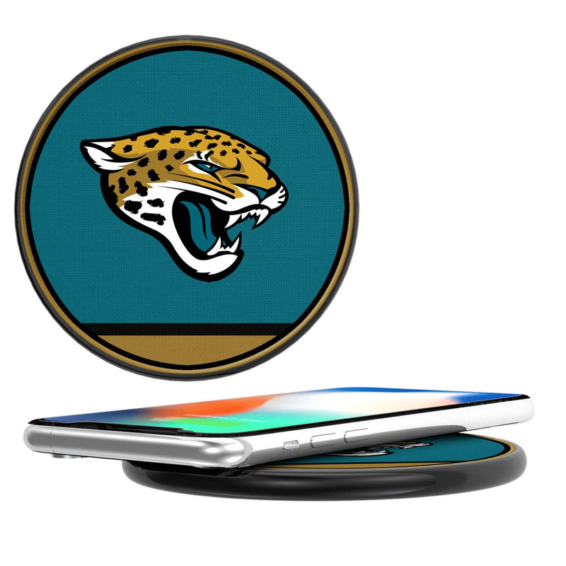 Jacksonville Jaguars Stripe 15-Watt Wireless Charger