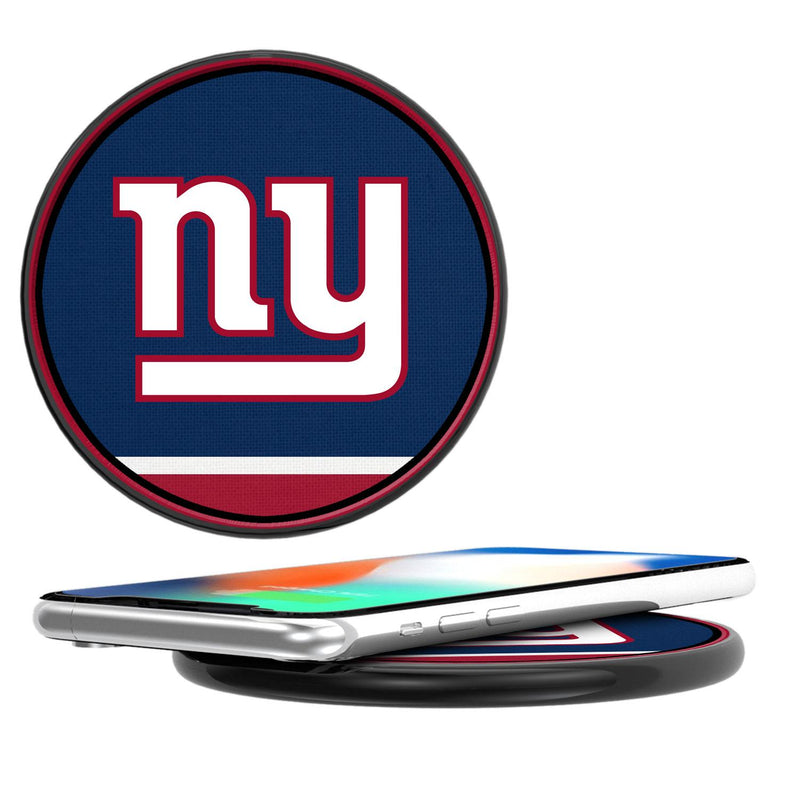 New York Giants Stripe 15-Watt Wireless Charger
