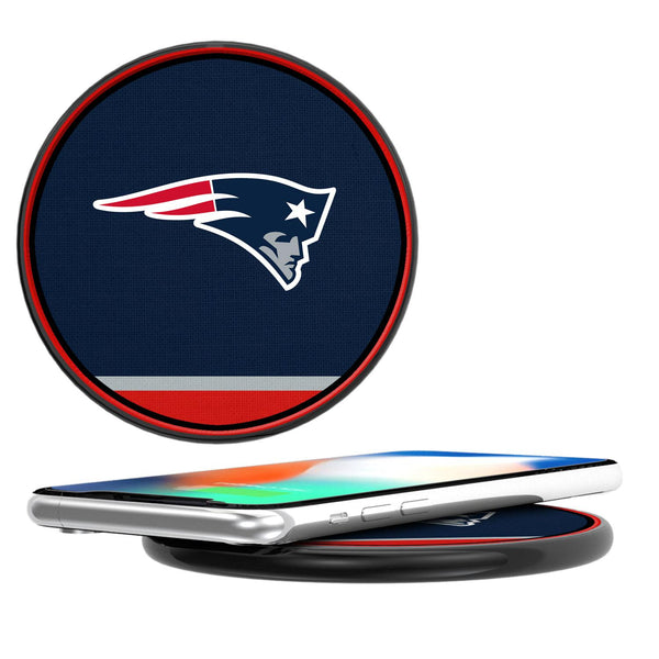 New England Patriots Stripe 15-Watt Wireless Charger