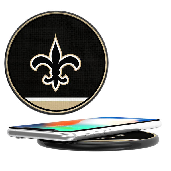 New Orleans Saints Stripe 15-Watt Wireless Charger
