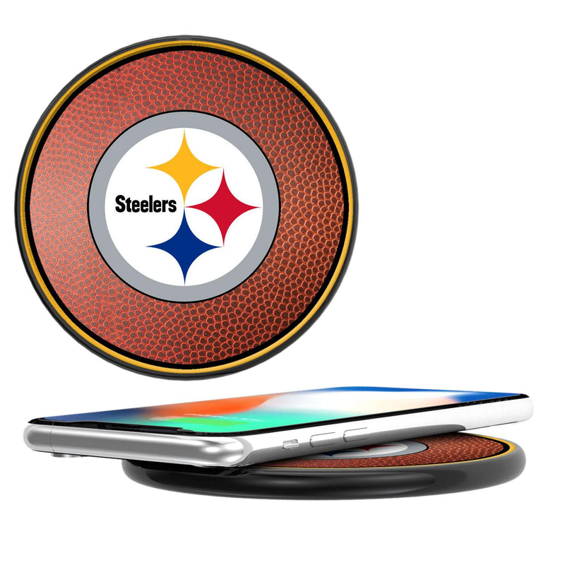Pittsburgh Steelers Football 15-Watt Wireless Charger