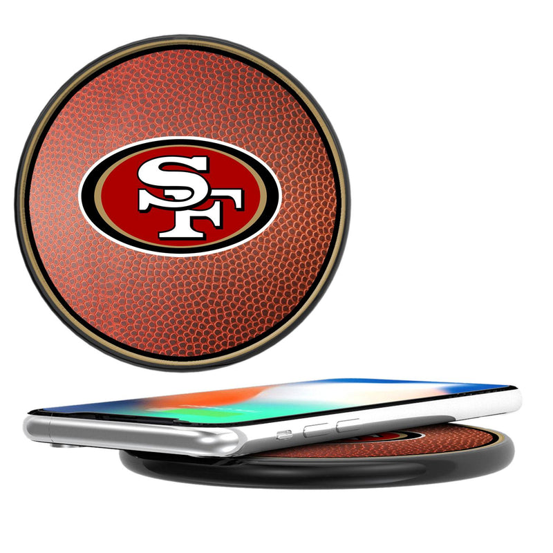 San Francisco 49ers Football 15-Watt Wireless Charger