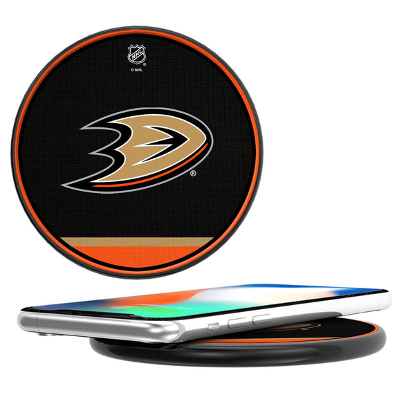 Anaheim Ducks Stripe 15-Watt Wireless Charger