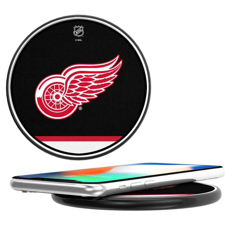 Detroit Red Wings Stripe 15-Watt Wireless Charger