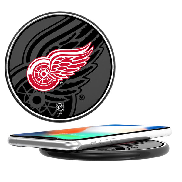 Detroit Red Wings Monocolor Tilt 15-Watt Wireless Charger