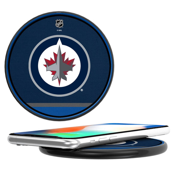 Winnipeg Jets Stripe 15-Watt Wireless Charger