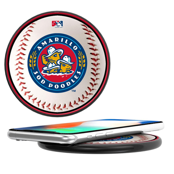 Amarillo Sod Poodles Baseball 15-Watt Wireless Charger