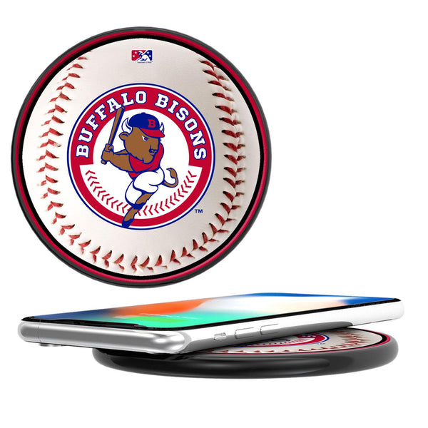 Buffalo Bisons Baseball 15-Watt Wireless Charger