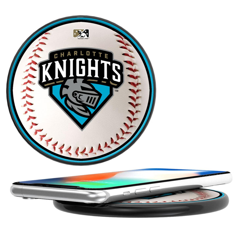 Charlotte Knights Baseball 15-Watt Wireless Charger