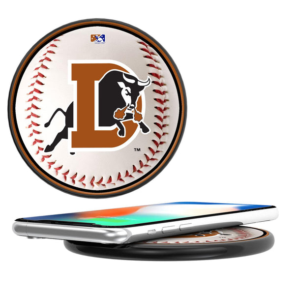 Durham Bulls Baseball 15-Watt Wireless Charger