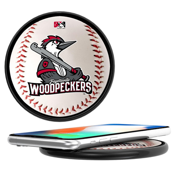 Fayetteville Woodpeckers Baseball 15-Watt Wireless Charger