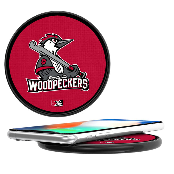 Fayetteville Woodpeckers Solid 15-Watt Wireless Charger