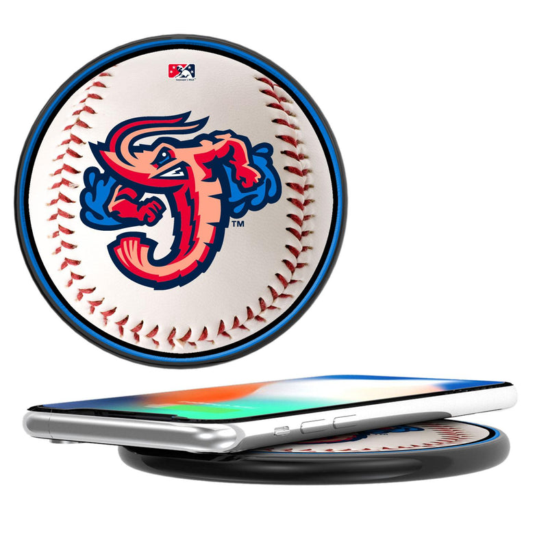 Jacksonville Jumbo Shrimp Baseball 15-Watt Wireless Charger