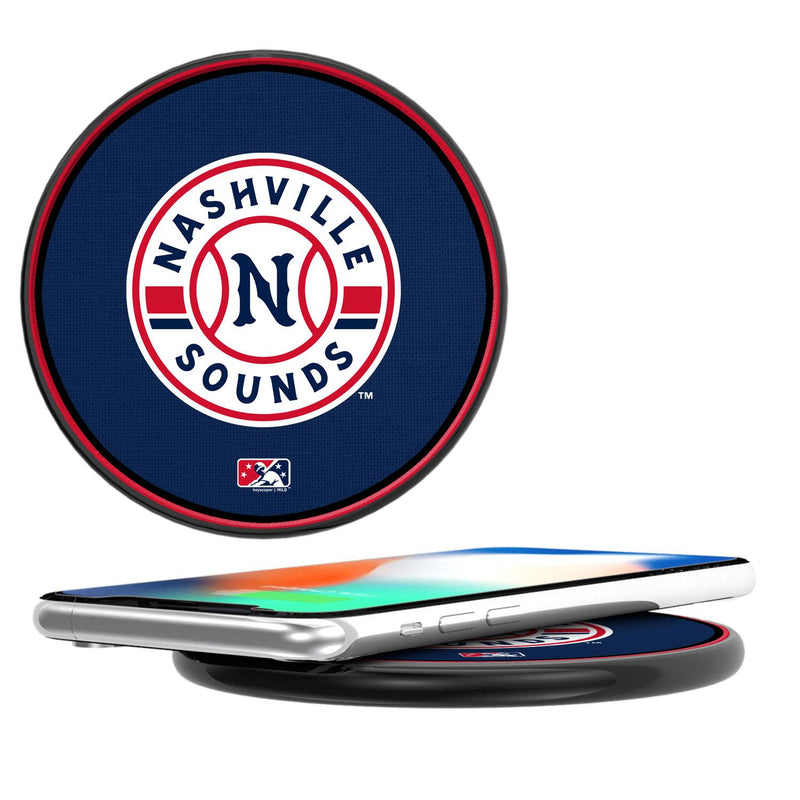 Nashville Sounds Solid 15-Watt Wireless Charger