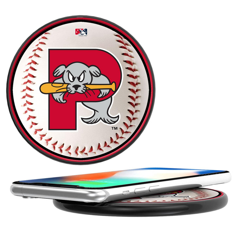 Portland Sea Dogs Baseball 15-Watt Wireless Charger
