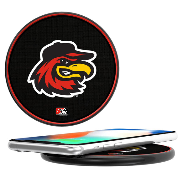 Rochester Red Wings Solid 15-Watt Wireless Charger