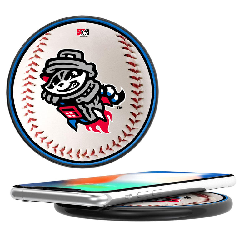Rocket City Trash Pandas Baseball 15-Watt Wireless Charger