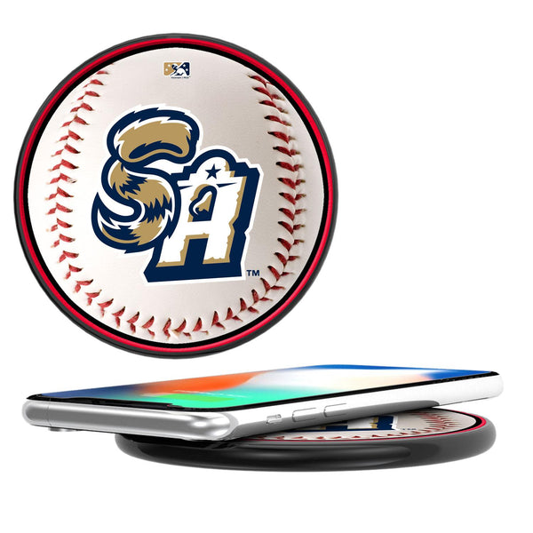 San Antonio Missions Baseball 15-Watt Wireless Charger