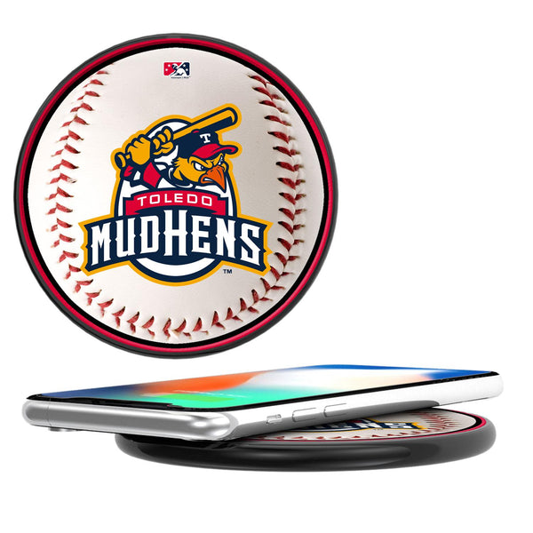 Toledo Mud Hens Baseball 15-Watt Wireless Charger