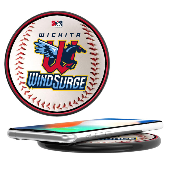 Wichita Wind Surge Baseball 15-Watt Wireless Charger