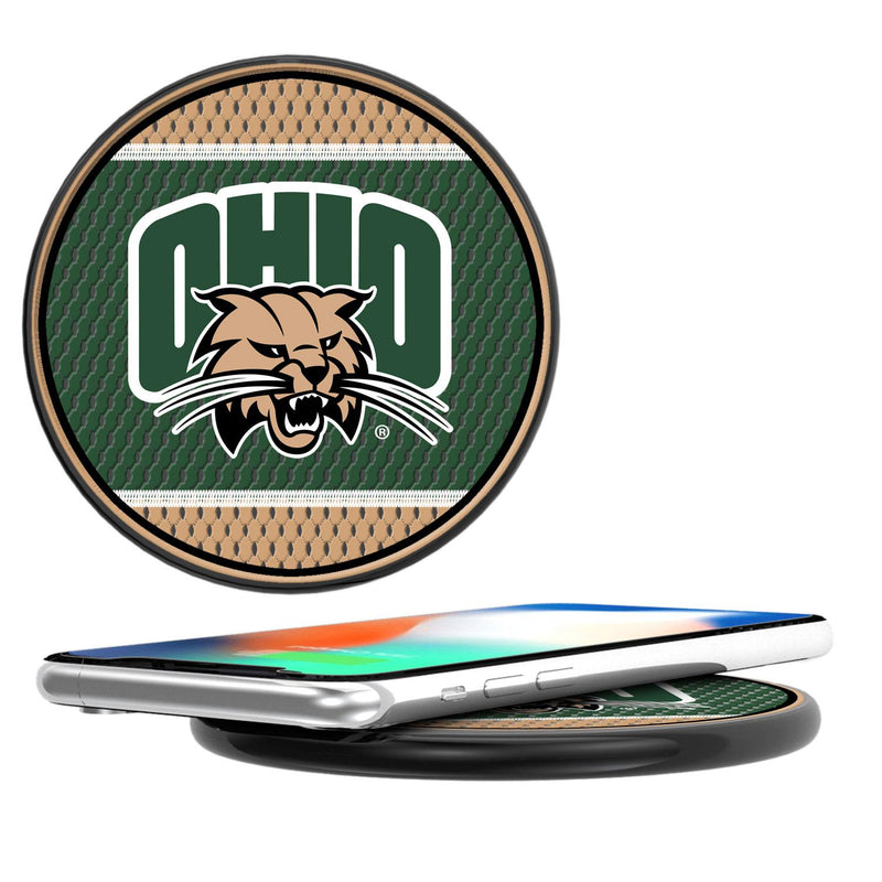 Ohio University Bobcats Mesh 15-Watt Wireless Charger