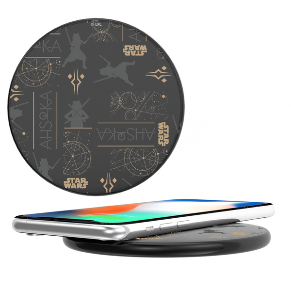 Star Wars Ahsoka Pattern 15-Watt Wireless Charger