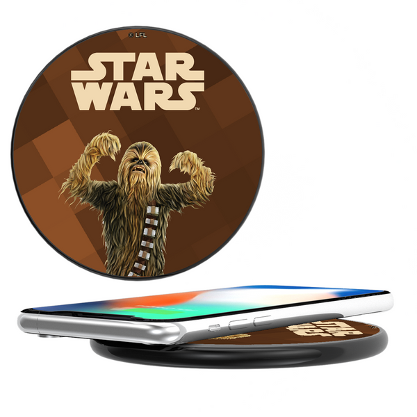 Star Wars Chewbacca Color Block 15-Watt Wireless Charger