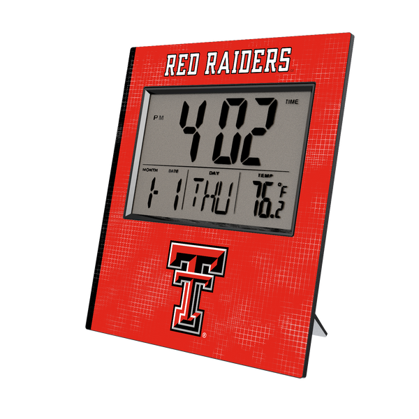Texas Tech Red Raiders Hatch Wall Clock