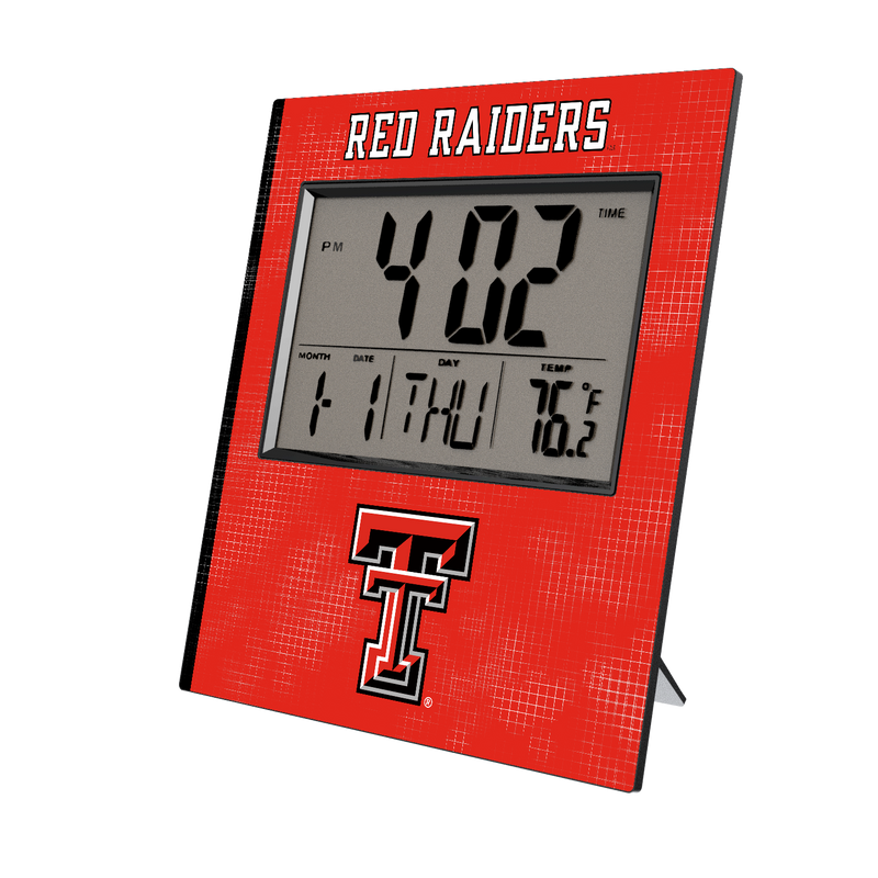 Texas Tech Red Raiders Hatch Wall Clock