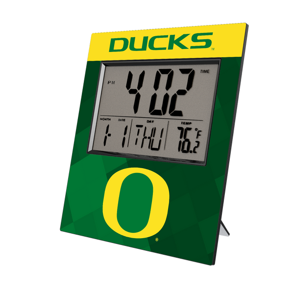 Oregon Ducks Color Block Wall Clock
